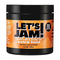 Let's Jam! Extra Hold Condition & Shine Hair Gel, 4.4 oz