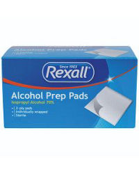 Rexall Antiseptic Alcohol Prep Pads, 100 ct