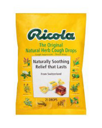 Ricola The Original Natural Herb Cough Suppressant Throat Drops, 21 ct