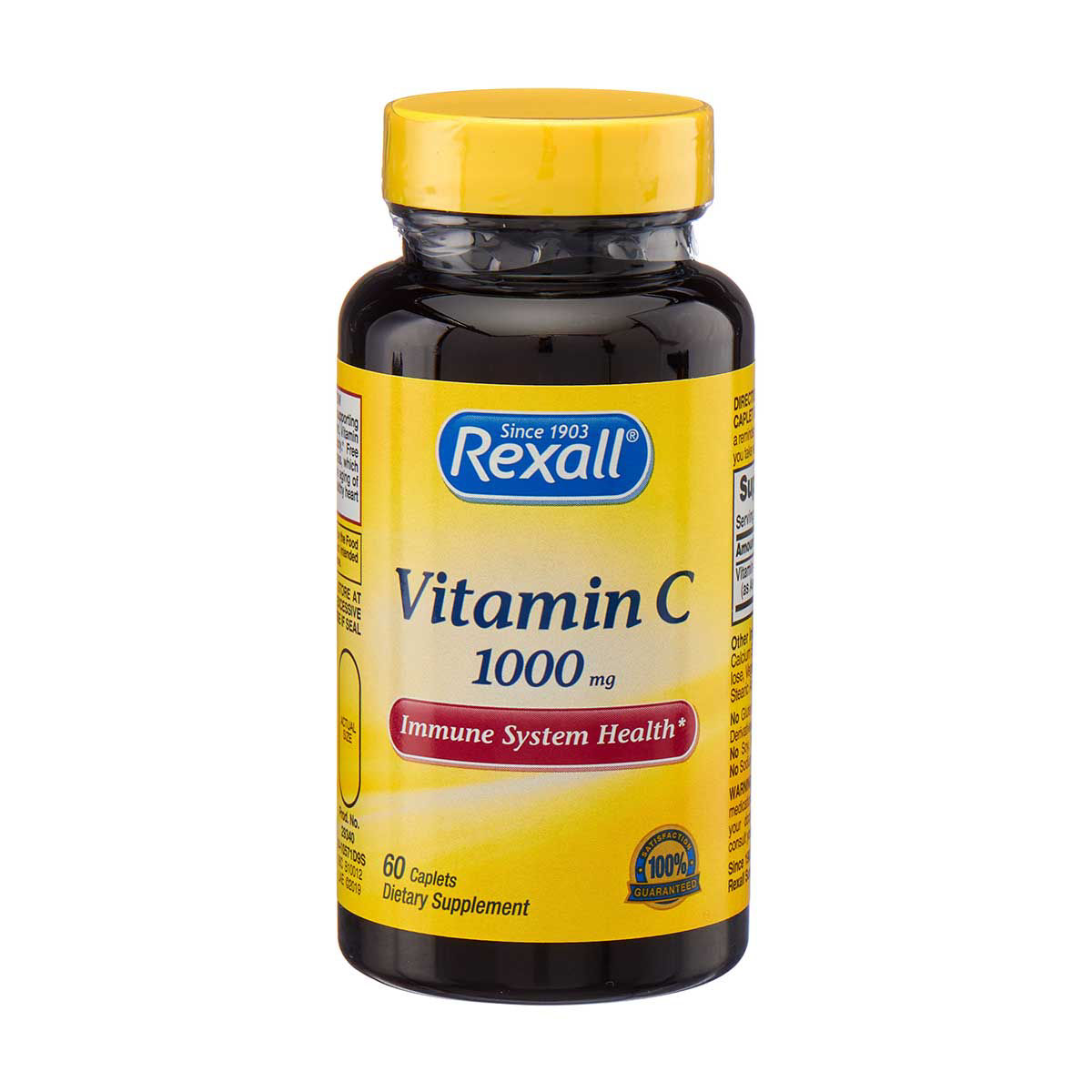 Rexall Vitamin C 1000 mg Capsule, 60 ct
