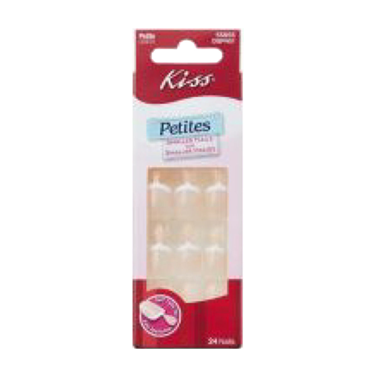 Kiss Petite Pink Nails with tabs