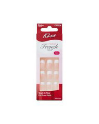 Kiss Pink Perfect French Nails, 24 ct