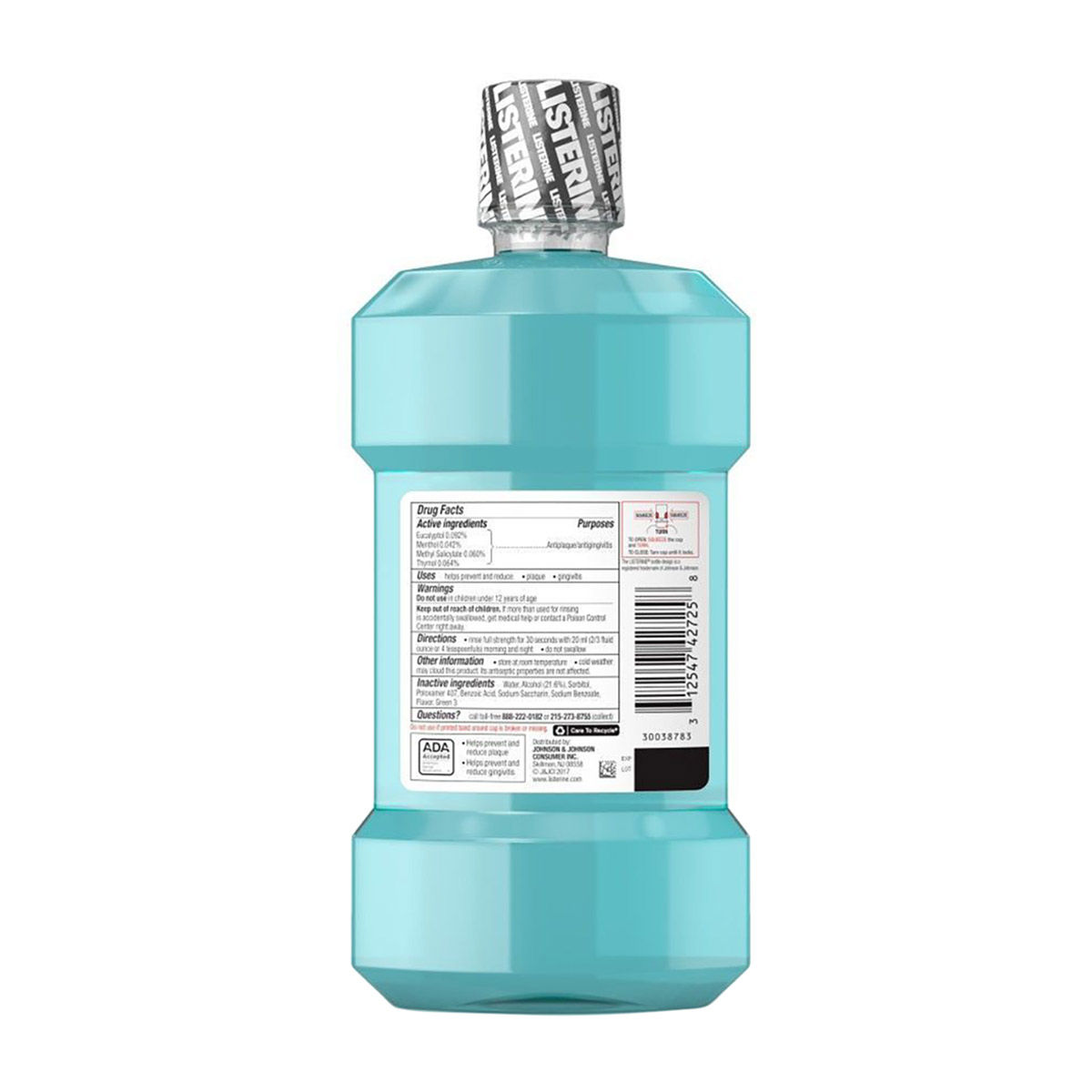 Listerine Cool Mint Antiseptic Mouthwash, 500 ml.