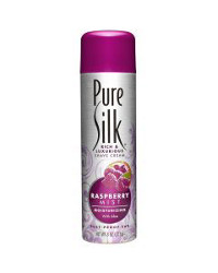 Pure Silk Shave Cream - Raspberry Mist, 8