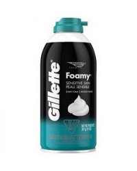 Gillette Foamy Sensitive Skin Shave Foam, 11 oz