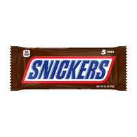 Snickers Fun Size Chocolate Bars, 5 ct, 2.6