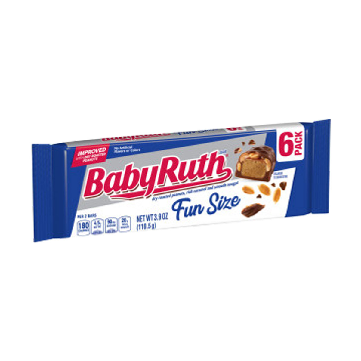 Baby Ruth Candy Bars, 3.9 oz.