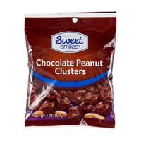 Sweet Smiles Chocolate Peanut Clusters, 4 oz.