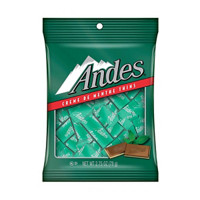 Andes Crème De Menthe Thins Peg Bag, 2.5 oz