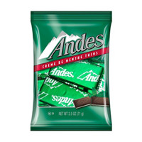 Andes Crème De Menthe Thins Peg Bag, 2.5