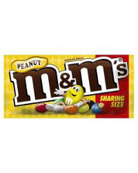 M&M's, Peanut Milk Chocolate Candy, Sharing Size, 3.27