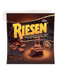 Riesen Chocolate Covered Chewy Caramel Candy, 2.65 oz.