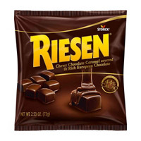 Riesen Chocolate Covered Chewy Caramel Candy, 2.53 oz