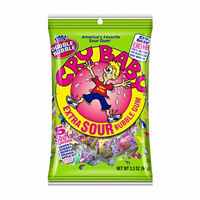 Dubble Bubble Cry Baby Extra Sour Gum, 3.3 oz