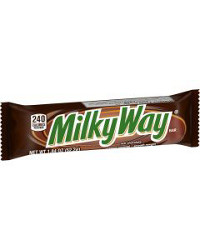 Milky Way Milk Chocolate Single Size Candy Bar, 1.84 oz