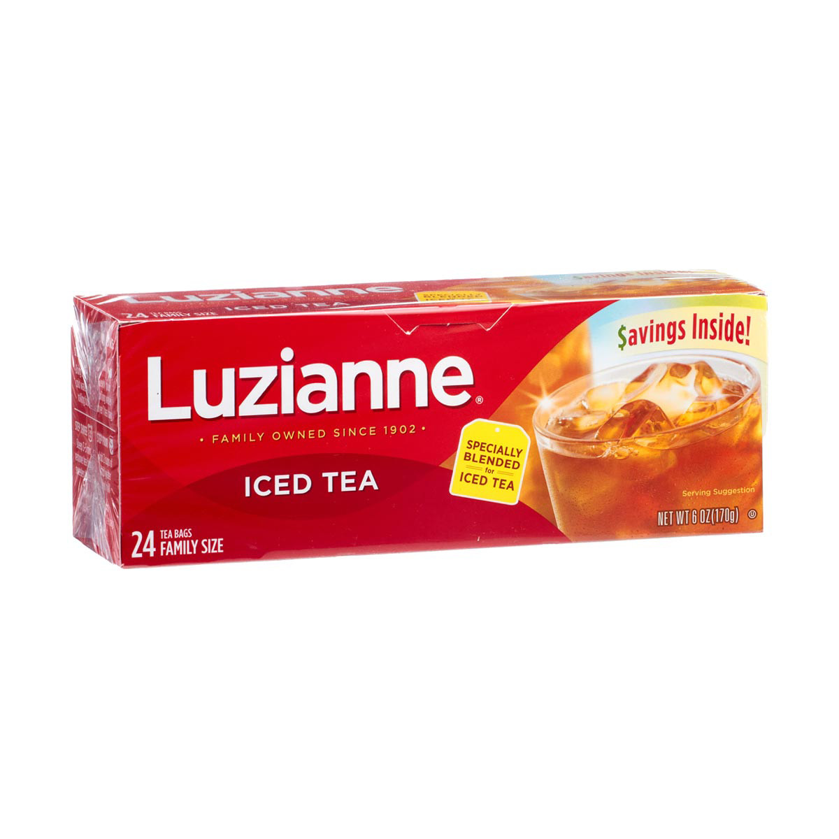 Luzianne Family Size Iced Tea, 24 Bags