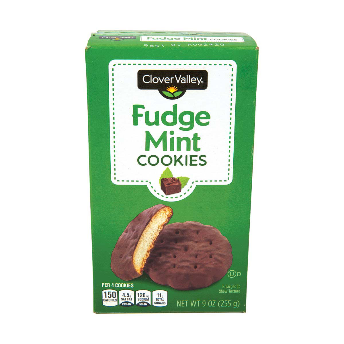 Clover Valley Fudge Mint Cookies, 9 oz