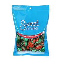 Sweet Smiles Strawberry Bon Bons Filled Hard Candy,