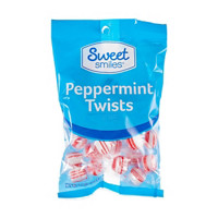 Sweet Smiles Peppermint Twists Hard Candy, 6.5 oz.