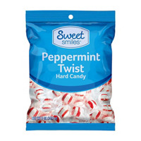 Sweet Smiles Peppermint Twists Hard Candy, 5 oz