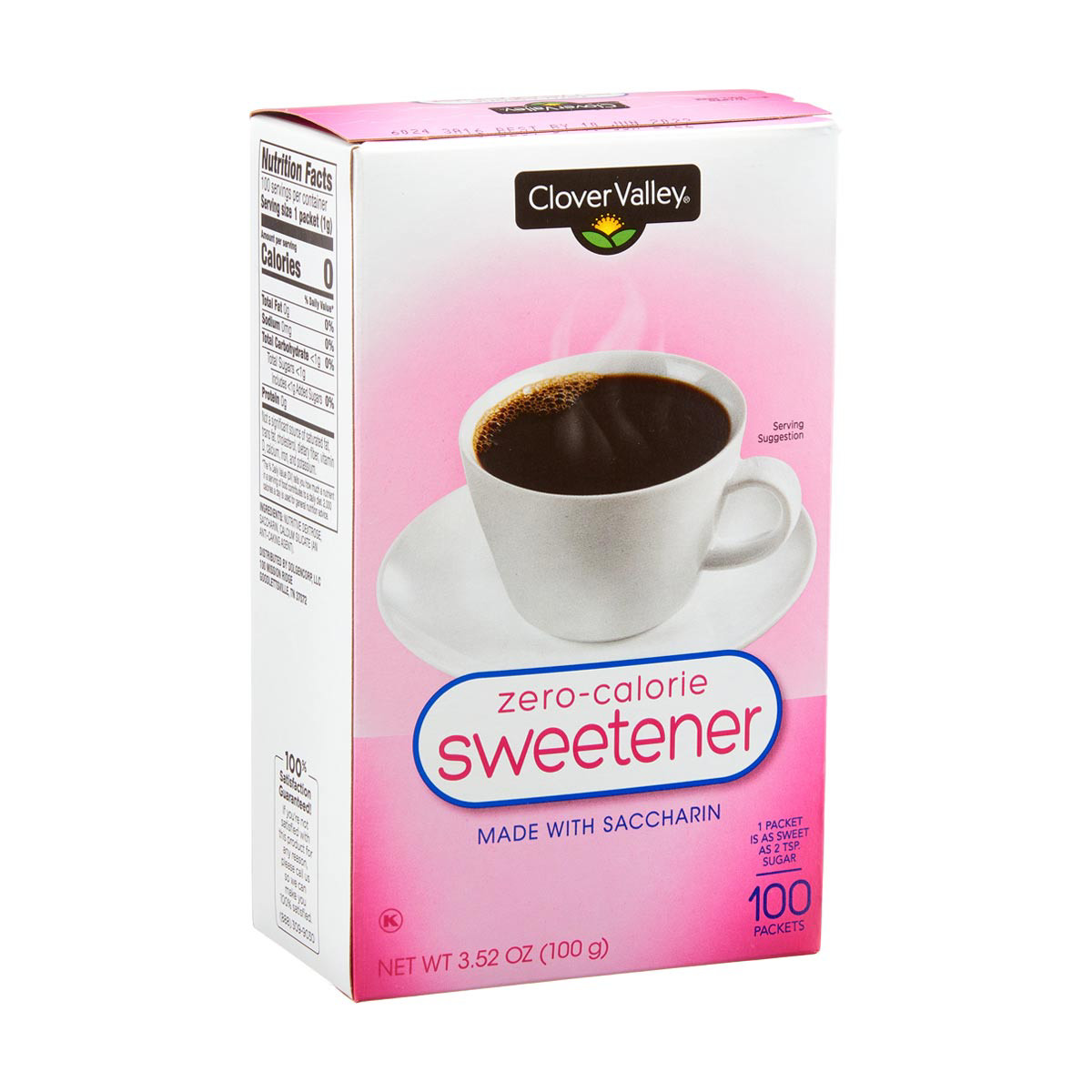 Kroger® Zero Calorie Sweetener with Saccharin, 100 ct - Kroger