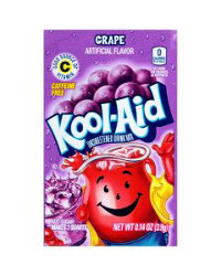 Kool-Aid Unsweetened Drink Mix, Grape, 0.14 oz
