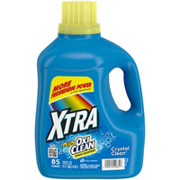 Xtra Plus OxiClean Liquid Laundry Detergent, Crystal Clean, 150 oz.