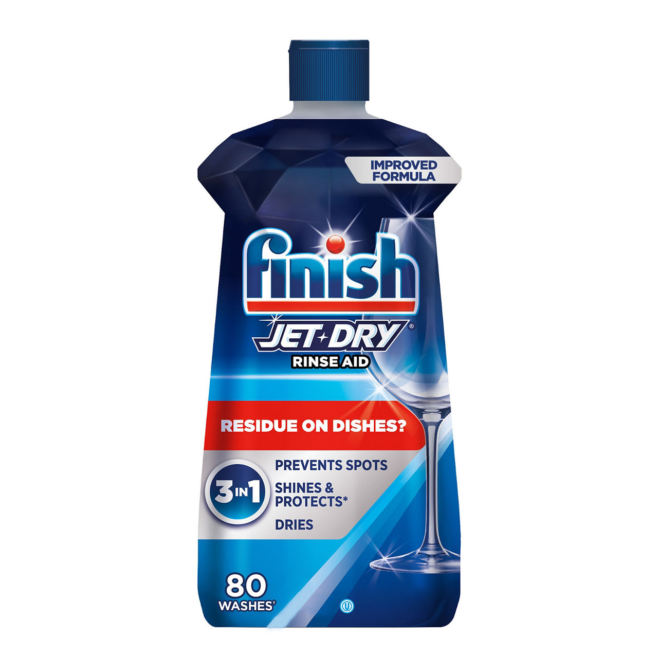 FINISH Jet Dry Rinse Aid - Liquid Original, 8.45 oz