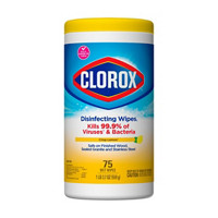Clorox Disinfecting Wipes, Bleach Free Cleaning Wipes, Crisp