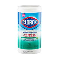 Clorox Fresh Scent Disinfecting Cleaning Wipes, 75 Count