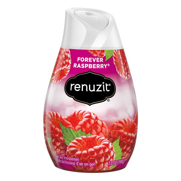 Renuzit Forever Raspberry, Solid Air Freshener, 1 Count