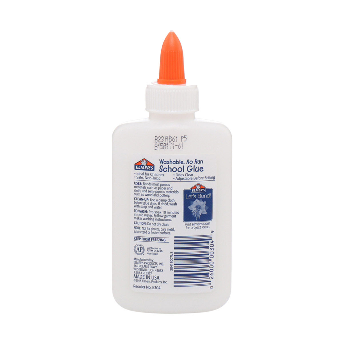 Elmer's Liquid Gel School Glue, Washable, 4 Ounces, 1 Count