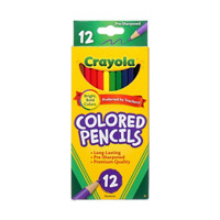 Crayola Colored Pencils, 12 Count