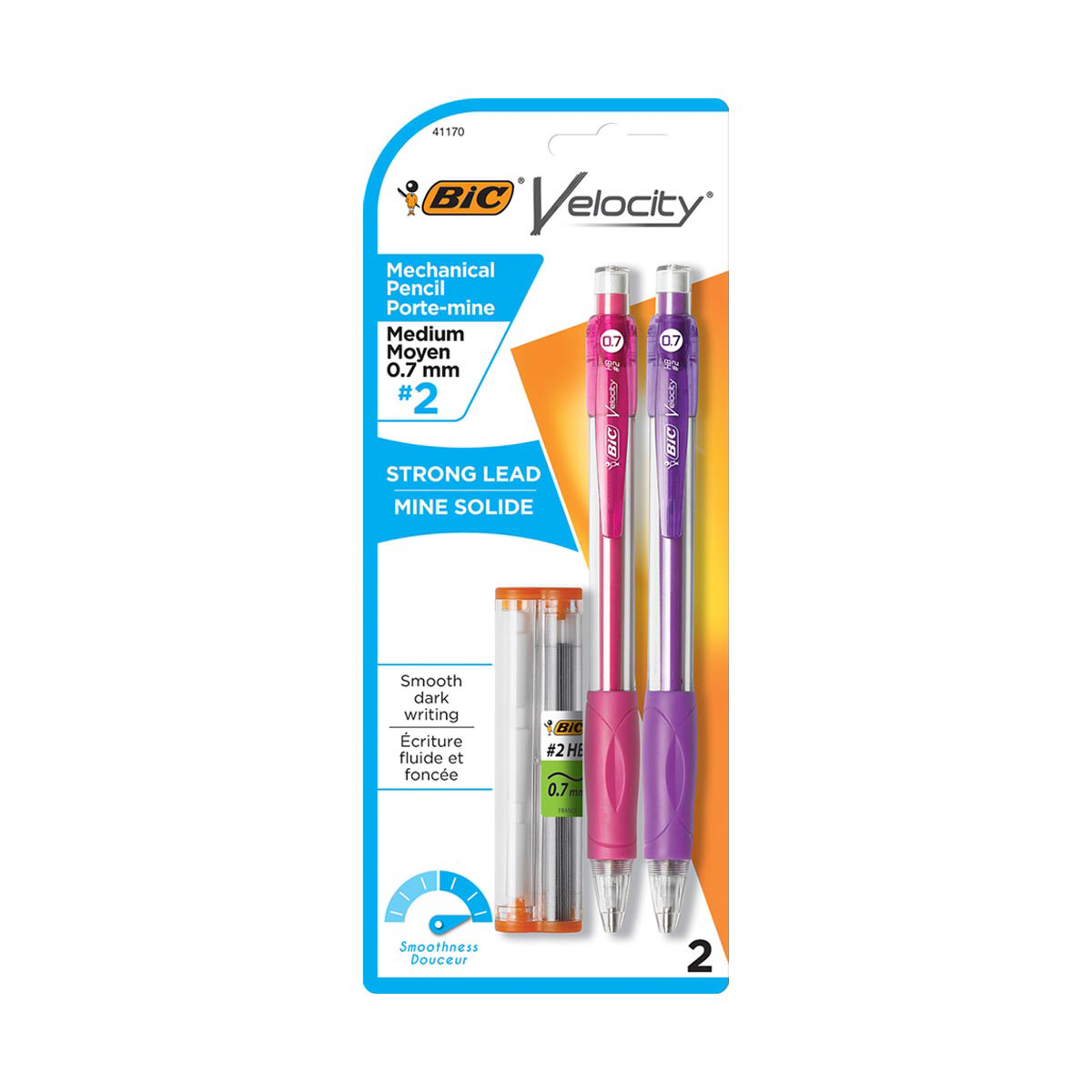 Bic - Bic, Mechanical Pencils, Xtra Comfort, Medium (0.7 mm), No. 2 (6  count), Shop