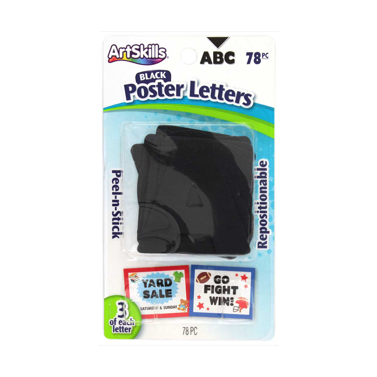 ArtSkills 2.5 Paper Letters and Numbers for Kids School and Craft