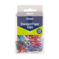 OfficeHub Standard Paper Clips, 100 Count