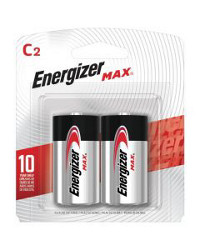 Energizer MAX C Alkaline Batteries, 2 Count