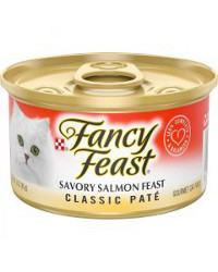Purina Fancy Feast Salmon Feast Classic Paté Food,