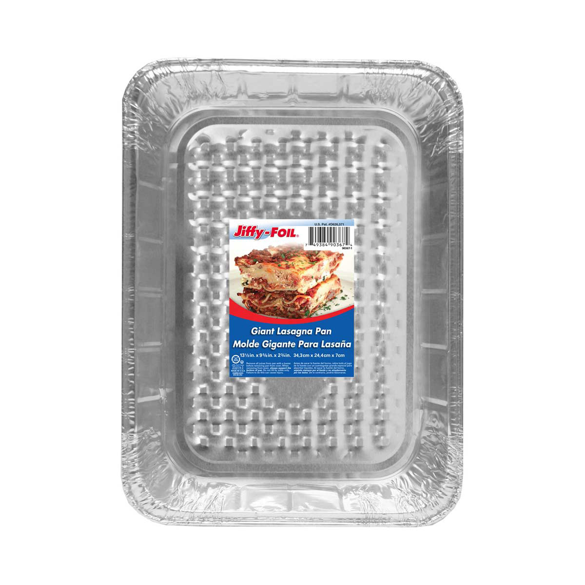 Jiffy-Foil Aluminum Foil Disposable Muffin Pans, 2 Piece 