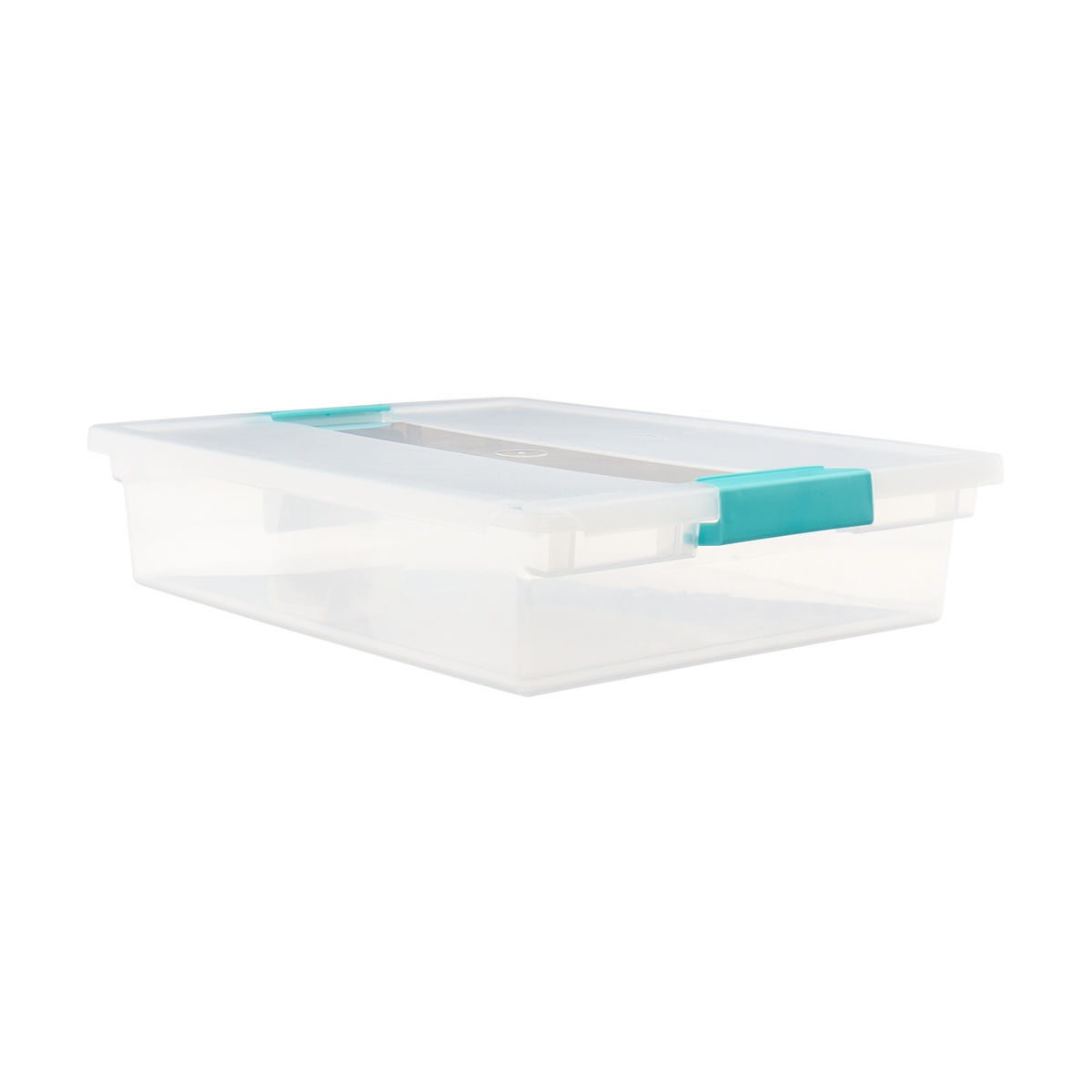 Clear Storage Box with Latched Lid