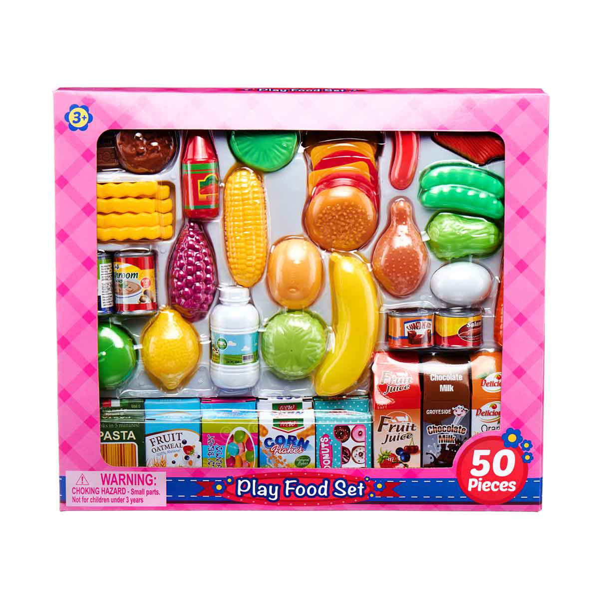 Play Food Set, 50 Pieces