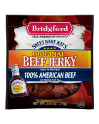 Bridgford Sweet Baby Ray's Original Beef Jerky, 2.6