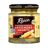 Reese Quartered Marinated Artichoke Hearts, 7.5 oz.