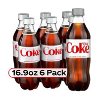 Diet Coke, 16.9 fl oz, 6 ct