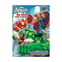 Marvel Avengers Jumbo Coloring and Activity Book, 96 Pages