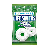 Life Savers Mint Mint-O-Green Sugar Free Breath Mints Hard Candy, 2.75 oz.