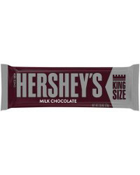 Hershey's Milk Chocolate King Size Candy Bar, 2.6