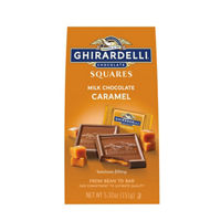 Ghirardelli Milk Chocolate Squares with Caramel Filling