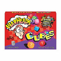 Warheads Chewy Candy Cubes, 4 oz