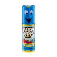 Topps Push Pops Fruit Frenzy Candy